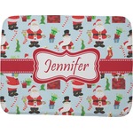 Santa and Presents Memory Foam Bath Mat - 48"x36" w/ Name or Text