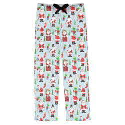 Santa and Presents Mens Pajama Pants - L
