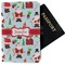 Santas w/ Presents Passport Holder - Main