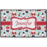 Santa and Presents Door Mat - 60"x36" w/ Name or Text