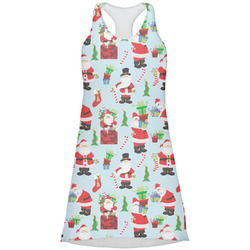 Santa and Presents Racerback Dress - 2X Large