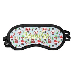 Santa and Presents Sleeping Eye Mask - Small (Personalized)