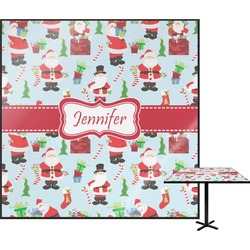 Santa and Presents Square Table Top (Personalized)