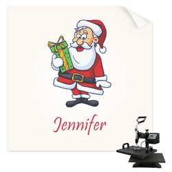Santa and Presents Sublimation Transfer - Youth / Women (Personalized)