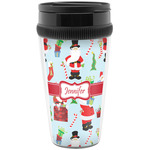 Santa and Presents Acrylic Travel Mug without Handle (Personalized)