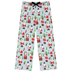 Santa and Presents Womens Pajama Pants - XL