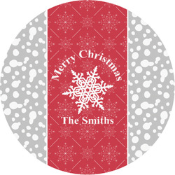 Snowflakes Multipurpose Round Labels - 1" (Personalized)