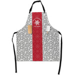 Snowflakes Apron With Pockets w/ Name or Text