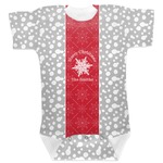 Snowflakes Baby Bodysuit 0-3 (Personalized)