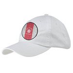 Snowflakes Baseball Cap - White (Personalized)