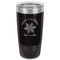 Snowflakes Black Polar Camel Tumbler - 20oz - Front