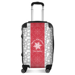 Snowflakes Suitcase (Personalized)