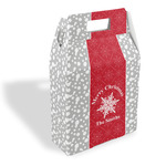 Snowflakes Gable Favor Box (Personalized)