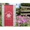 Snowflakes Garden Flag - Outside In Flowers