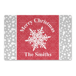 Snowflakes Large Rectangle Car Magnet (Personalized)