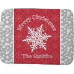 Snowflakes Memory Foam Bath Mat - 48"x36" (Personalized)