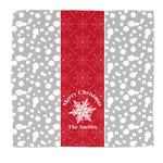 Snowflakes Microfiber Dish Rag (Personalized)