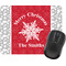 Snowflakes Rectangular Mouse Pad