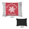 Snowflakes Outdoor Dog Beds - Medium - APPROVAL