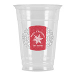 Snowflakes Party Cups - 16oz (Personalized)