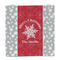 Snowflakes Party Favor Gift Bag - Matte - Front