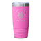 Snowflakes Pink Polar Camel Tumbler - 20oz - Single Sided - Approval