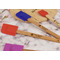 Snowflakes Silicone Spatula - Red - Lifestyle