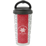 Snowflakes Stainless Steel Coffee Tumbler (Personalized)