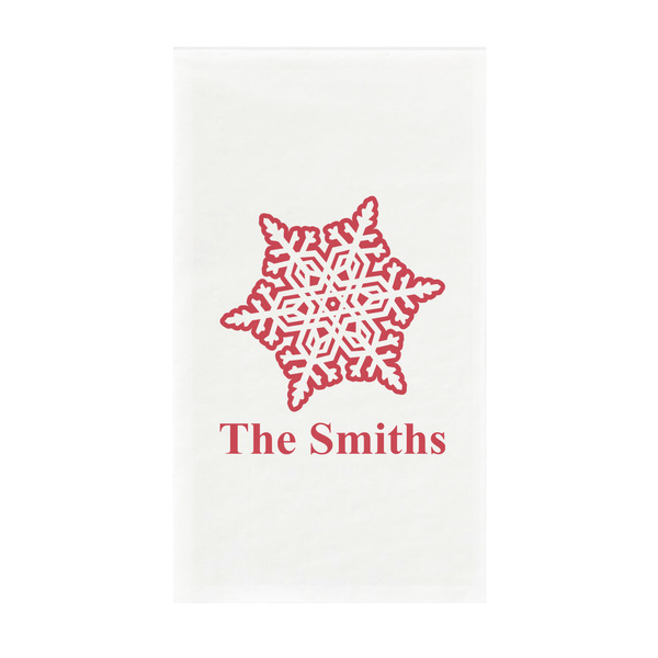 Custom Snowflakes Guest Paper Towels - Full Color - Standard (Personalized)