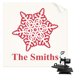 Snowflakes Sublimation Transfer - Baby / Toddler (Personalized)
