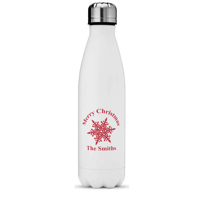 Snowflakes Water Bottle