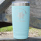 Snowflakes Teal Polar Camel Tumbler - 20oz - Main