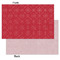 Snowflakes Tissue Paper - Heavyweight - Small - Front & Back