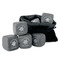 Snowflakes Whiskey Stones - Set of 9 - Front