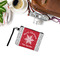 Snowflakes Wristlet ID Cases - LIFESTYLE