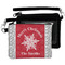 Snowflakes Wristlet ID Cases - MAIN