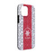 Snowflakes iPhone 13 Pro Tough Case -  Angle