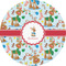 Reindeer 3" Multipurpose Round Labels - Single Sticker