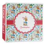 Reindeer 3-Ring Binder - 2 inch (Personalized)