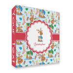 Reindeer 3 Ring Binder - Full Wrap - 2" (Personalized)