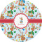 Reindeer 4" Multipurpose Round Labels - Single Sticker