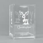 Reindeer Acrylic Pen Holder (Personalized)