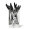 Reindeer Acrylic Pencil Holder - FRONT