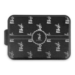 Reindeer Aluminum Baking Pan with Black Lid (Personalized)