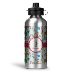 Reindeer Water Bottle - Aluminum - 20 oz (Personalized)
