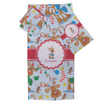 Reindeer Bath Towel Set - 3 Pcs (Personalized)