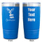 Reindeer Blue Polar Camel Tumbler - 20oz - Double Sided - Approval