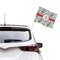 Reindeer Car Flag - Large - LIFESTYLE