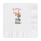 Reindeer Embossed Decorative Napkins (Personalized)