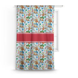 Reindeer Curtain Panel - Custom Size